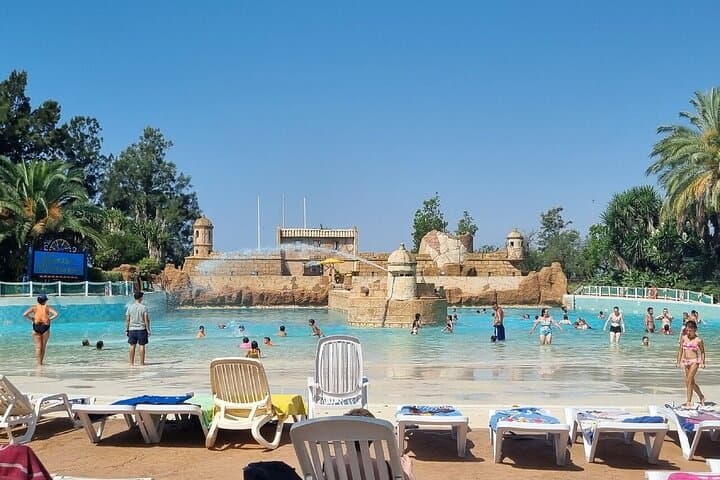 PortAventura Caribe Aquatic Park Pass with Pick-up from Barcelona