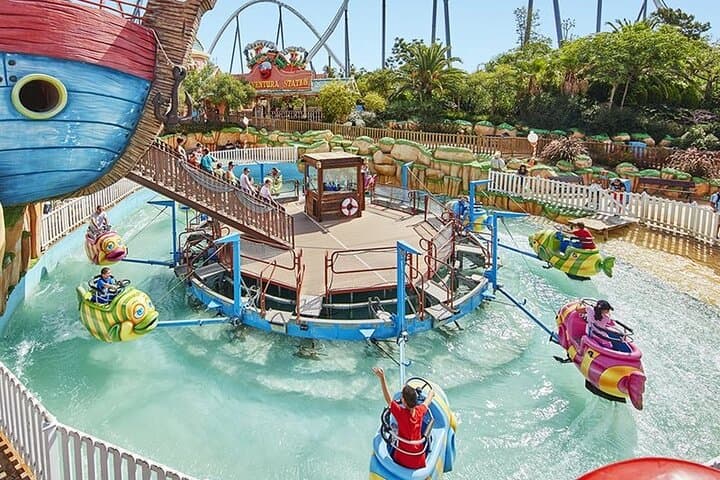 PortAventura Caribe Aquatic Park Pass with Pick-up from Barcelona