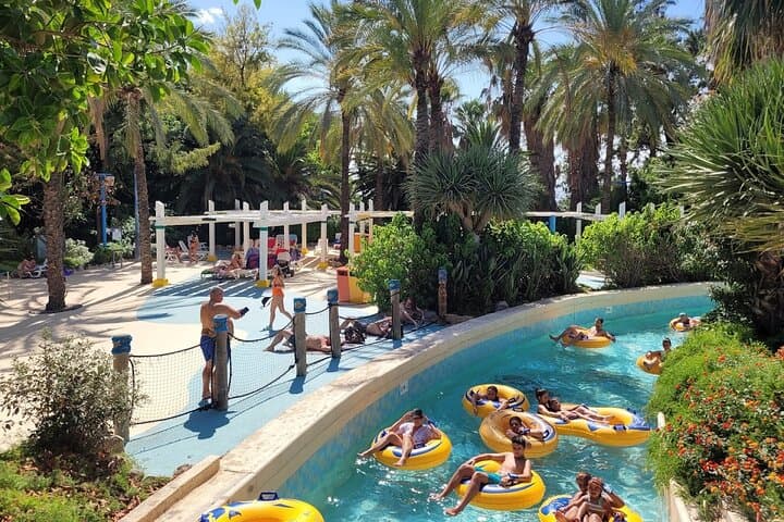 PortAventura Caribe Aquatic Park Pass with Pick-up from Barcelona