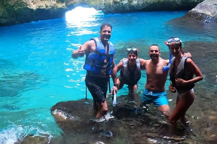 Kayak excursion to Cala de Moraig, Fish Cave and Testos