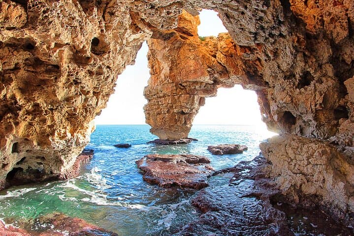 Kayak excursion to Cala de Moraig, Fish Cave and Testos