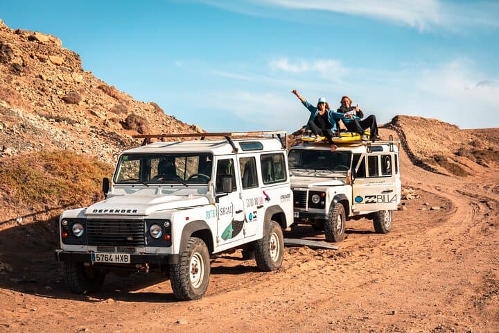 Hotel pick up and surf beach shuttle