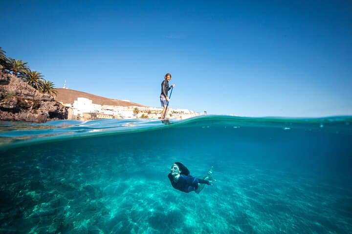SUP taster course in the picturesque bay of Morro Jable