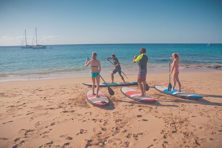 SUP taster course in the picturesque bay of Morro Jable