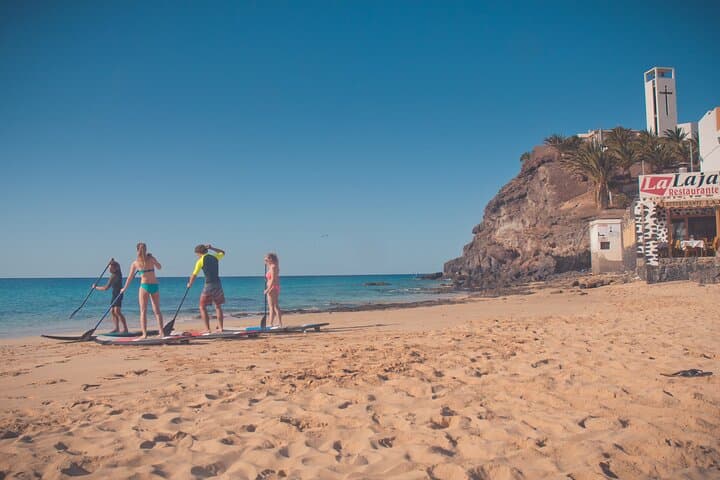 SUP taster course in the picturesque bay of Morro Jable