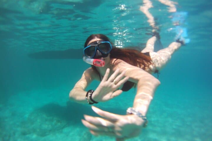 Kayak trip with snorkelling in the Marine Reserve of Menorca