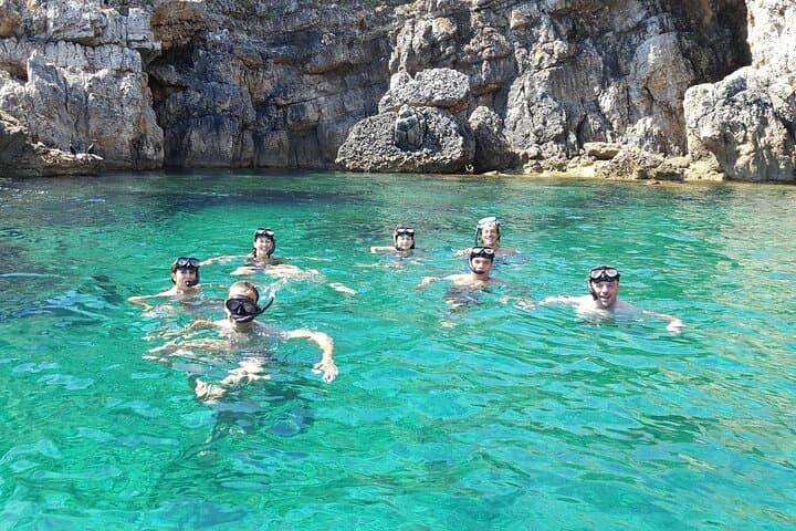 Kayak trip with snorkelling in the Marine Reserve of Menorca