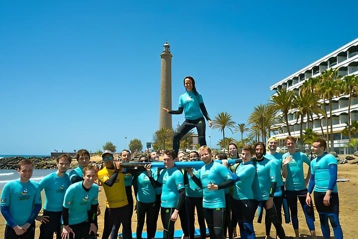 Surf lessons in Maspalomas for all levels
