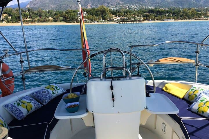 Shared Experience. Sunset Sailing Puerto Banus