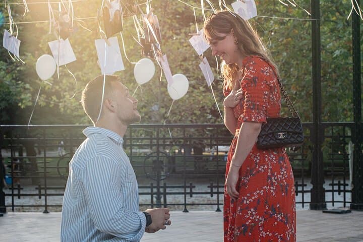 Private Photoshoot in Plaza Mayor in Madrid