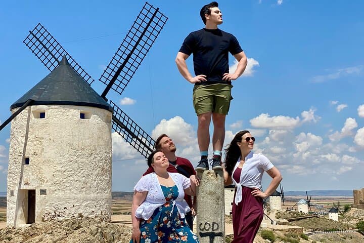 Tour of the Mills of Quixote de la Mancha and Toledo