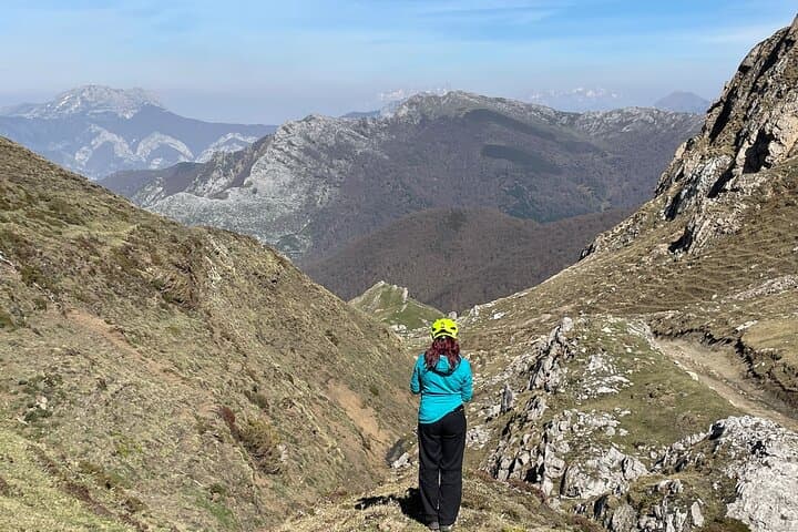 Western massif of the Picos de Europa seen from Redes