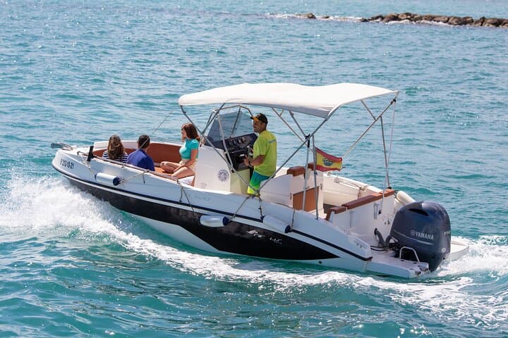 Private Boat Tour through the Bay of Marbella NIREUS 620