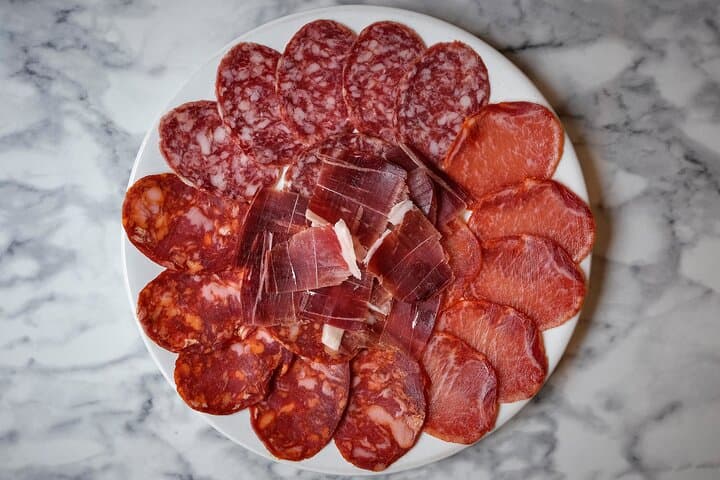 Tasting of Iberian Hams with Wine or Cava Pairing