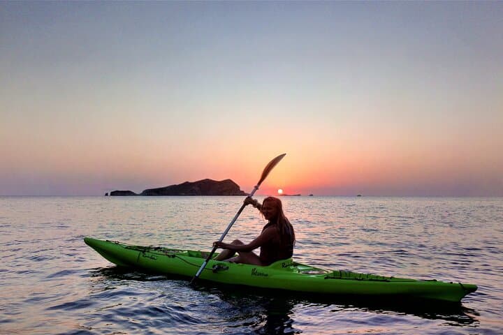 Kayak and Snorkel with Sunset in Ibiza