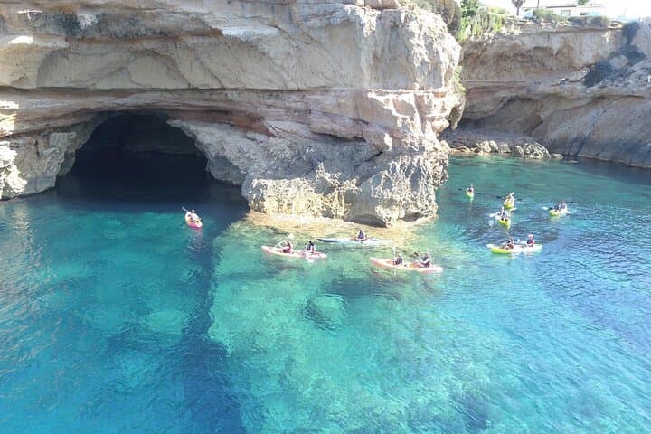 Kayak and Snorkel with Sunset in Ibiza