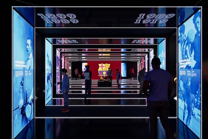 Barcelona City Hop On Hop Off and FC Barcelona Immersive Tour