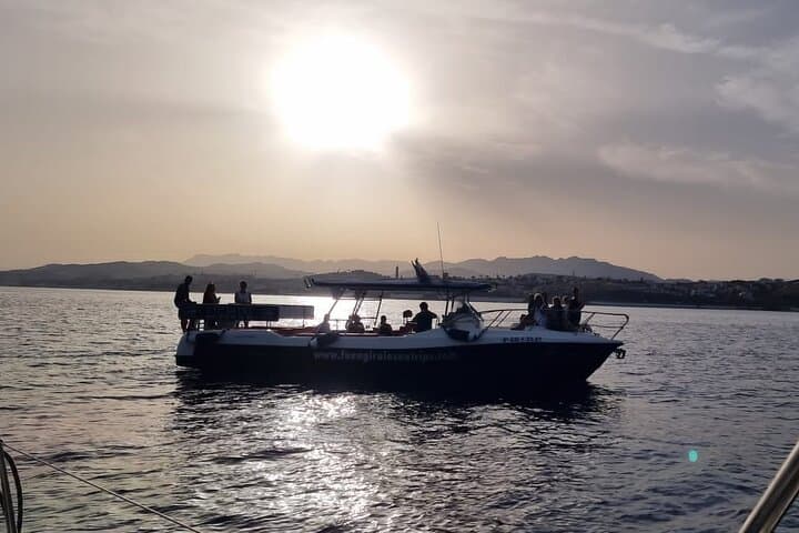 sunset boat