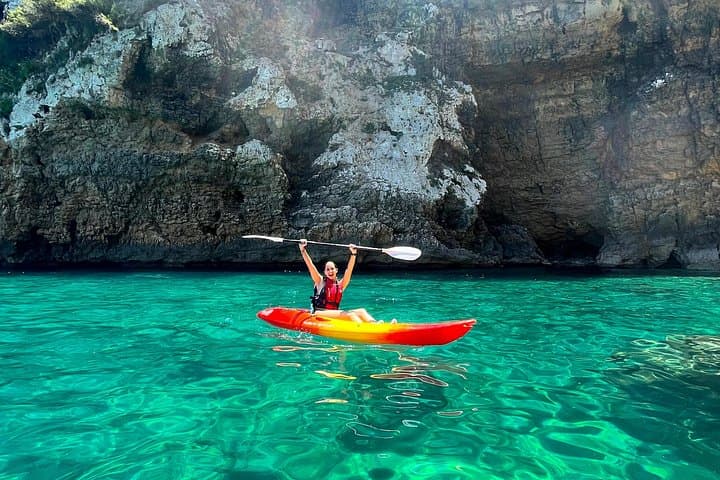 Moraira: Kayak, Sea Cave & Snorkel Coastal Tour