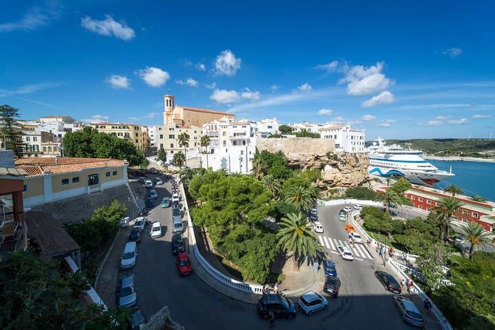 Mahon Harbour Boat Tour with Mahon Market and Gin Distillery
