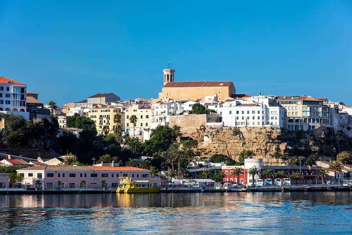 Mahon Harbour Boat Tour with Mahon Market and Gin Distillery