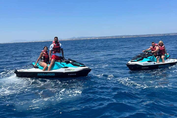 30 Minutes of Jet Ski Adventure on the Coast of Murcia
