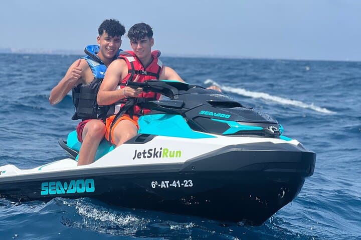 30 Minutes of Jet Ski Adventure on the Coast of Murcia