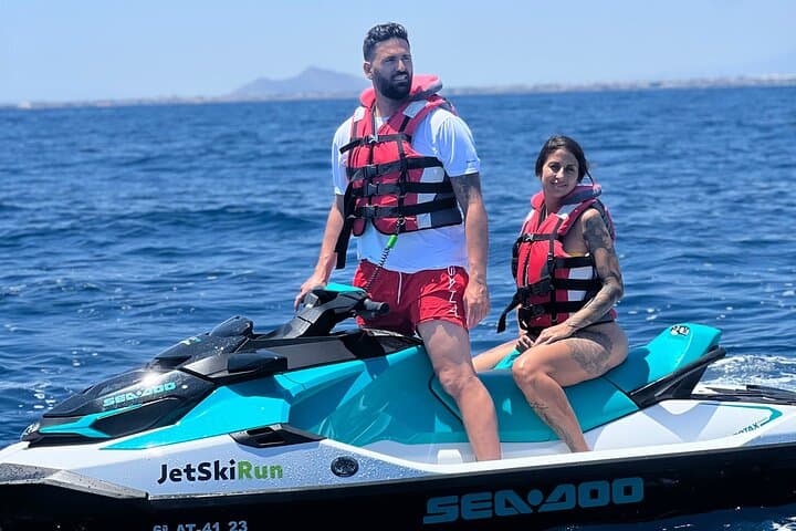 30 Minutes of Jet Ski Adventure on the Coast of Murcia