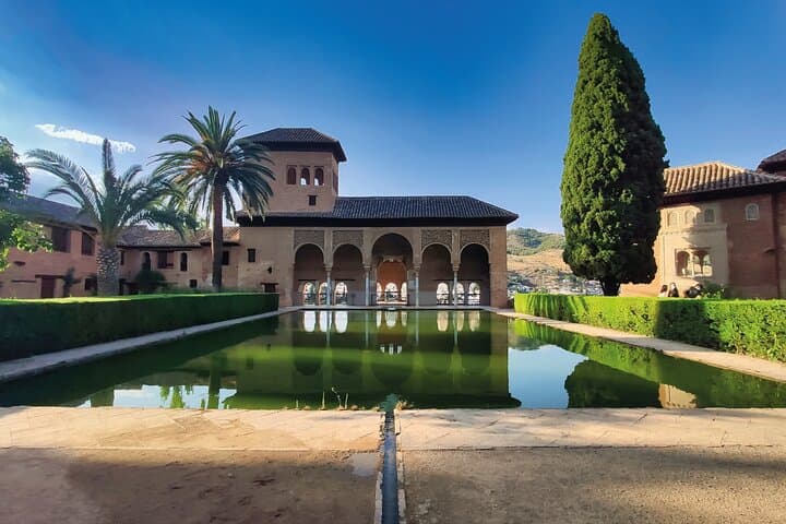 Partal Palace in the Alhambra of Granda