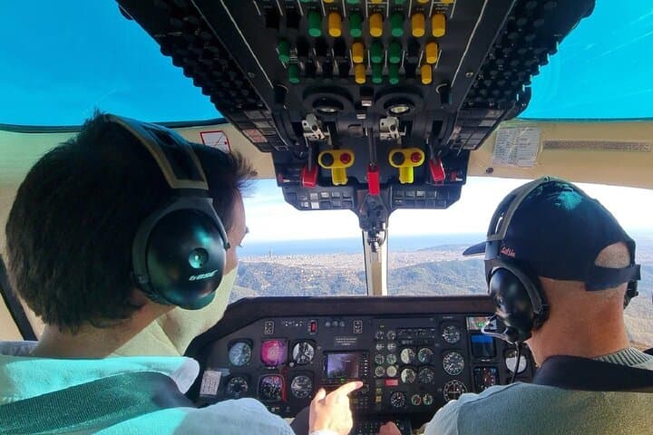 Barcelona Private Panoramic Helicopter Flight