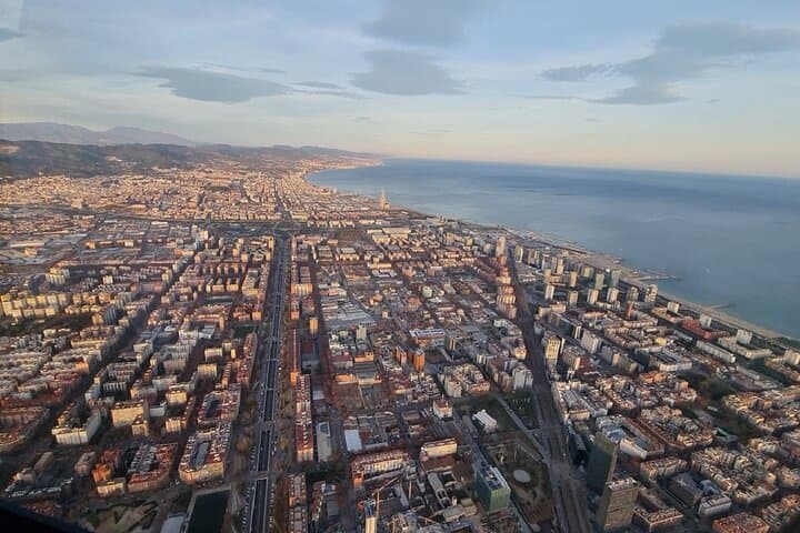 Barcelona Private Panoramic Helicopter Flight
