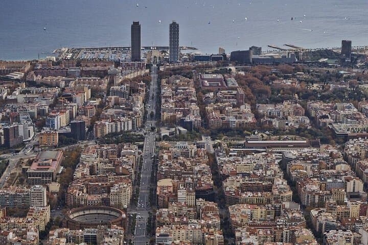 Barcelona Private Panoramic Helicopter Flight