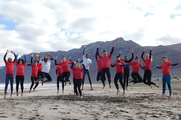 Kalufa Surf School in Caleta de Famara, Lanzarote