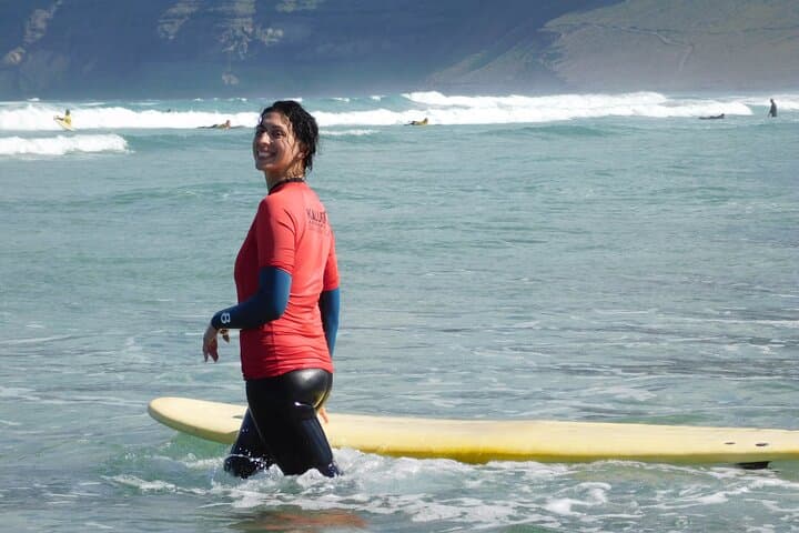 Kalufa Surf School in Caleta de Famara, Lanzarote