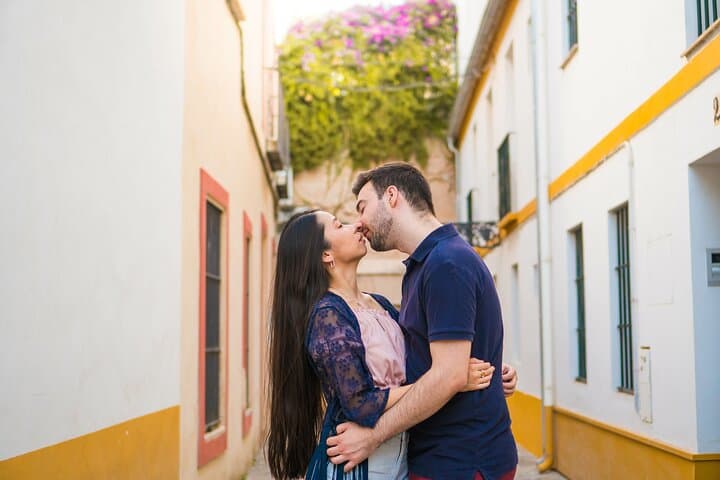 Private Photoshoot at Santa Cruz Quarter, Seville