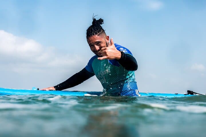 What a feeling when you start catching your first waves!