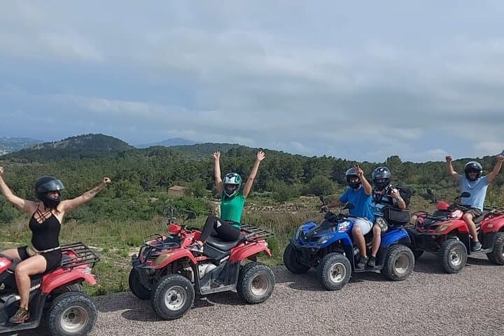 ATV Guided Tour to The Waterfalls Fuentes del Algar