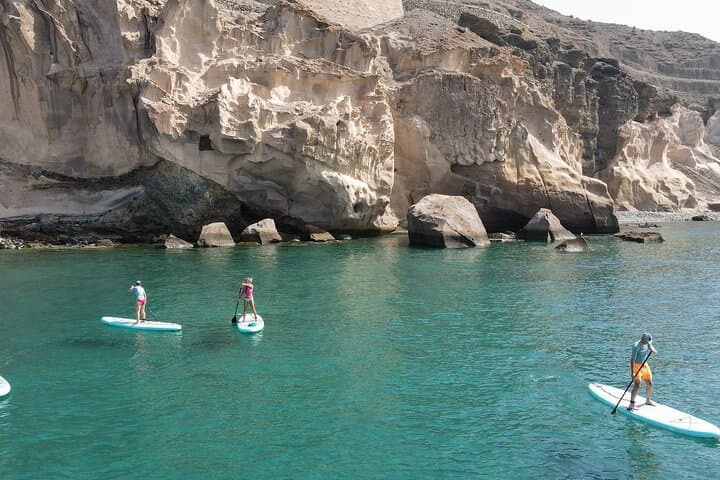 Standing Up on our SUP boards