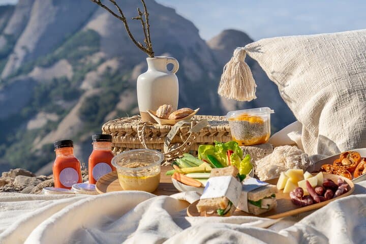 Elegant Private Picnic in Montserrat at 1100m Altitude