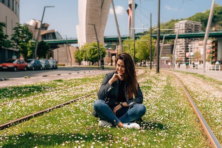 vacational photoshoot in Bilbao
