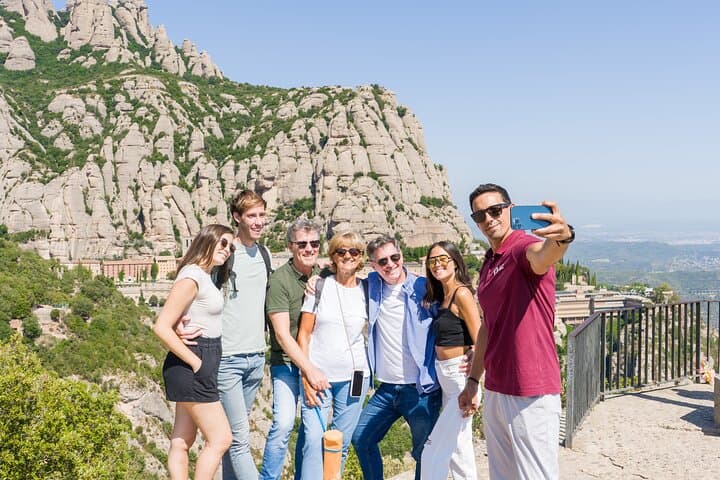 From Barcelona: Half-Day Montserrat Small Group Guided Tour