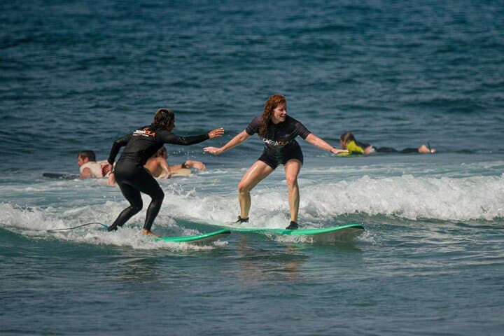 our instructor Vicky in action