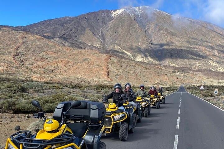 sunset quad bike tour at Tenerife volcano or day trip