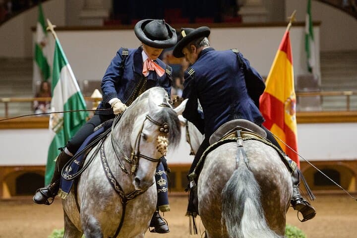 Andalusian Horses Dance Show