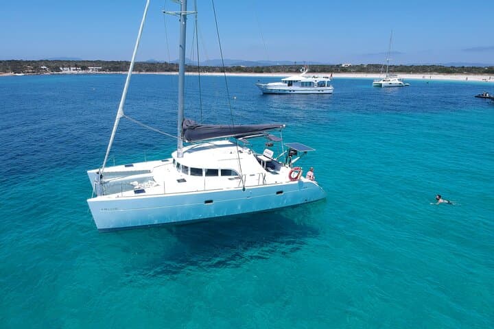 Sailing Catamaran Trip to Formentera from Ibiza