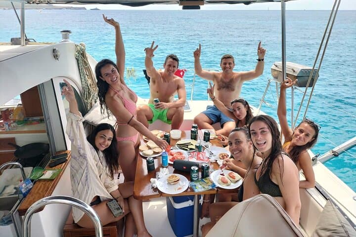 Sailing Catamaran Trip to Formentera from Ibiza