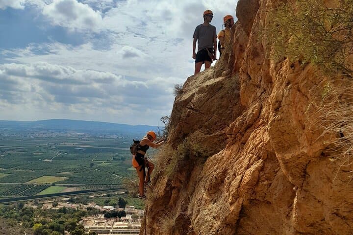 Via ferrata experience Callosa de Segura K3 medium and low level