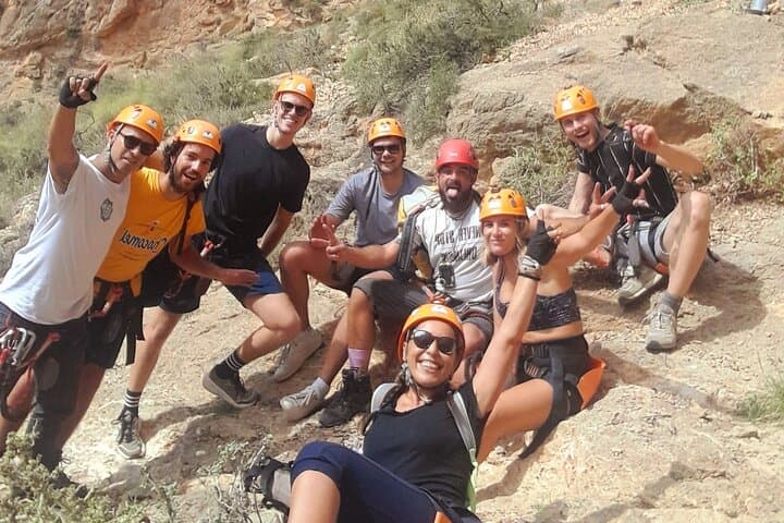 Via ferrata experience Callosa de Segura K3 medium and low level