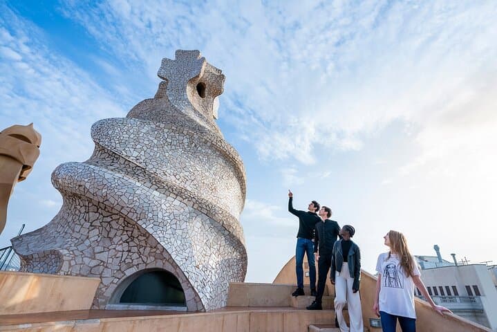 La Pedrera-Casa Mila Admission Ticket with Audioguide