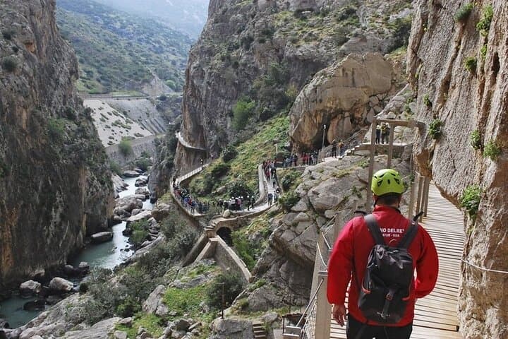 From Granada: Caminito del Rey Tour with Private transportation